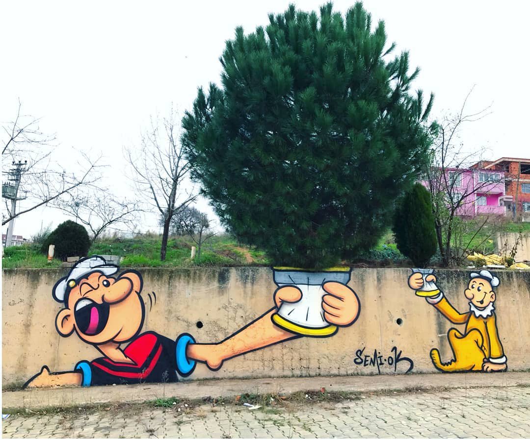 ... I really need more energy too 😅
Art by Semi O.K. in Istanbul 🇹🇷