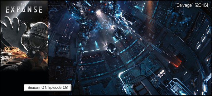ELeeZimmerman's tweet photo. 2016's "Salvage" episode of The Expanse turns 7 years young today! https://t.co/GneQgwUmnk 
@ExpanseOnPrime @TheExpanseWR @SAghdashloo @weschatham @robinveith @ThomasJane @Casanvar @DominiqueTipper 

!!! Please Retweet !!! https://t.co/n6RlYP6pYI