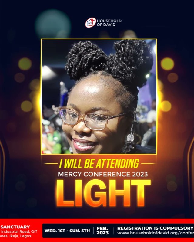 Obongawan_KIKI's tweet photo. #MercyConference2023 #LightChallenge
@HODChurchNG https://t.co/1HX57KBrb8