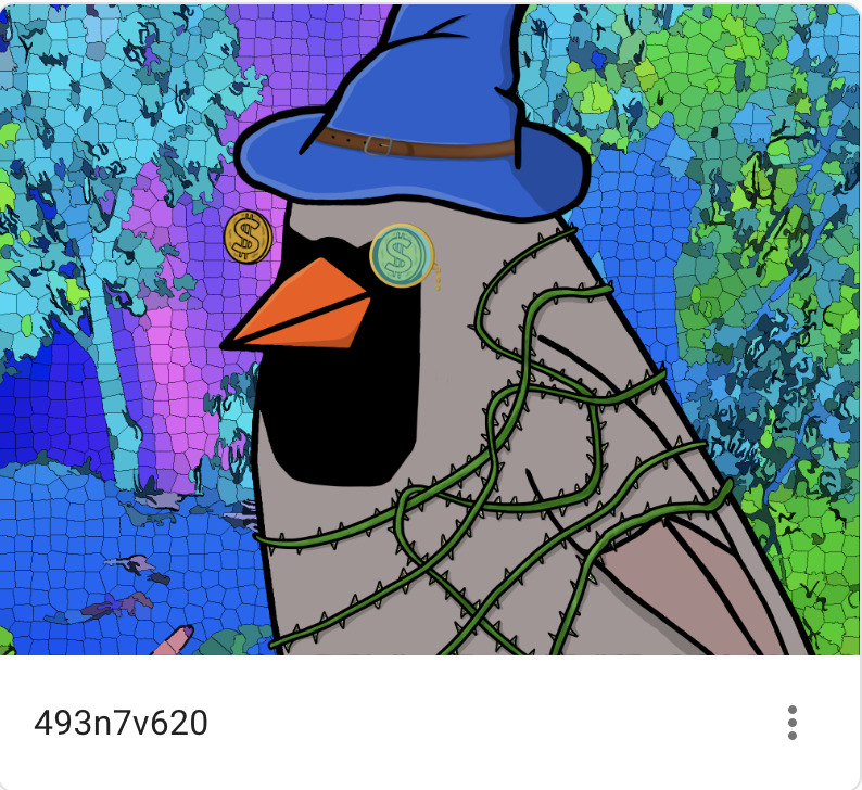 One of the biggest influences in my journey has been <a href="/NiftyLeyLey/">bigfud.eth 🌱</a> (<a href="/FeelFreeArt/">FF Art</a>) has taught me so much. And she's such an epic creator - always grinding. From her birds, to her mcfriends, to the chunks - we hang every single day. #iiaih