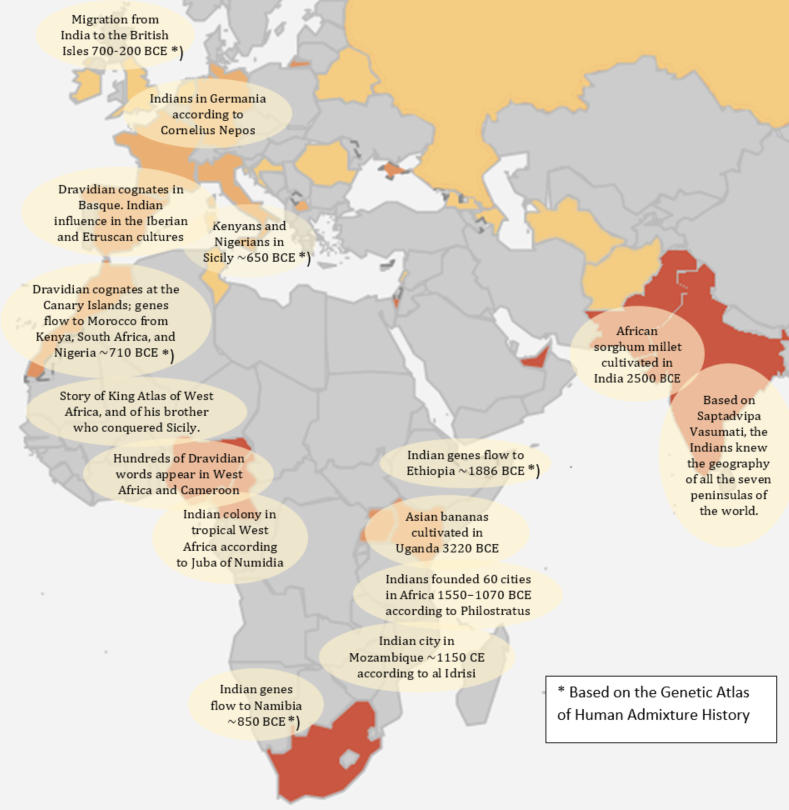 My India-Africa-Europe theory has passed the peer review of a #geneticist, and is currently being peer reviewed by a professor of #linguistics, PhD of #archaeology, and a PhD specialized in #CulturalAnthropology. Join our team as a fact checker - I will pay for revealed errors!