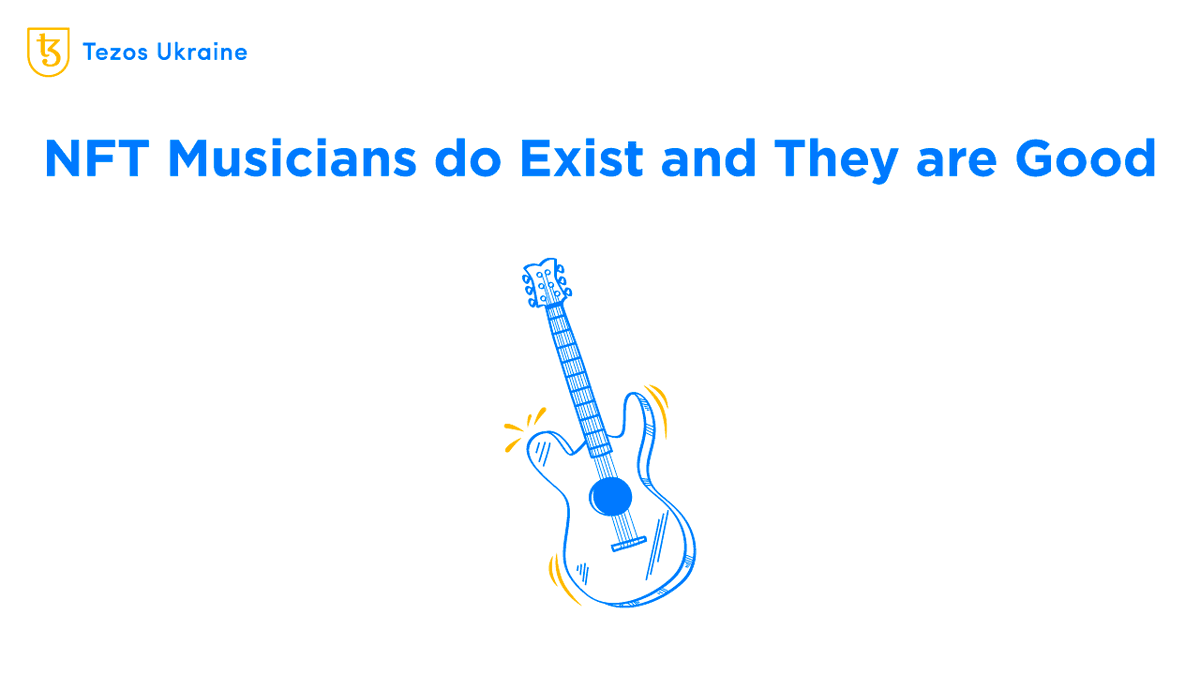 This post is about NFT musicians whose works are pleasant to listen to and available for purchase on the OBJKT marketplace 🎶🎸

🏃‍♂️Learn more: tezos.org.ua/en/blog/lookin…