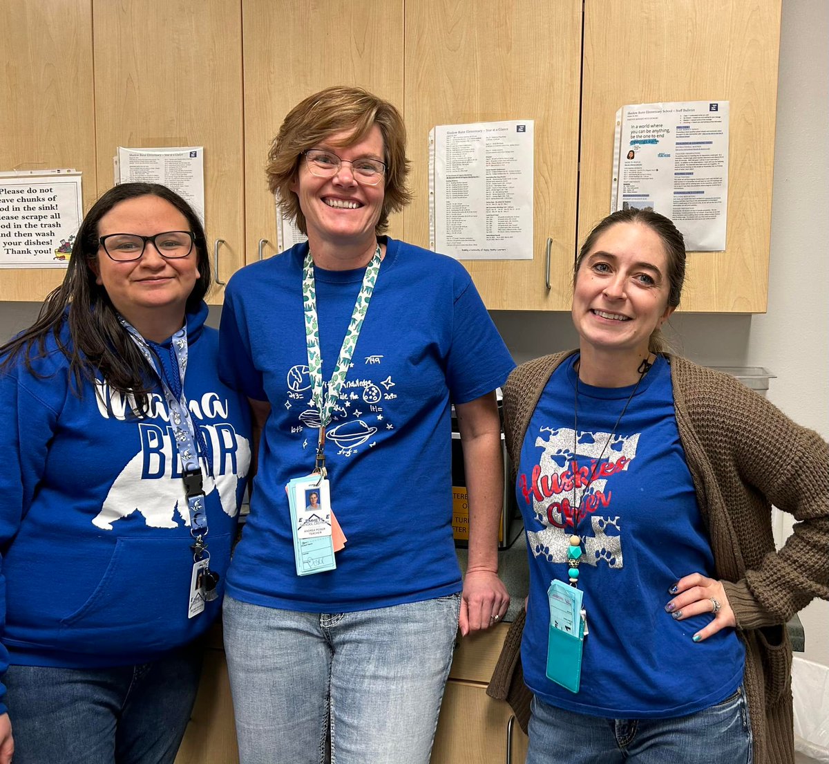 It's Huskie Friday, and we love to see our staff in their Huskie Blue! 

It's a Great Day to Be a Huskie!