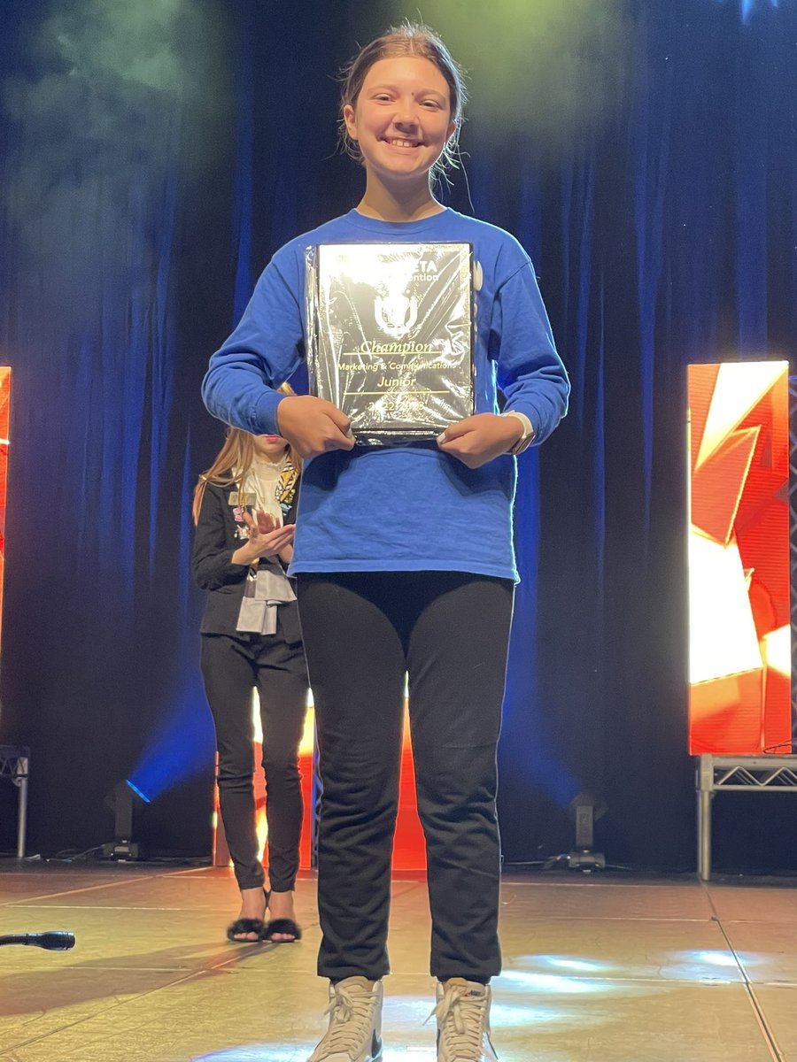 🎉🎉🤩🤩Huge Congratulations to our 6th grade Marketing Team for placing 1st at the  State Jr. Beta convention! 🎉🎉Way to go, Madison, Julianne, Summer, Easton, and Cooper!! #AESpride <a href="/WarrenCoSchools/">Warren Co Schools</a>  <a href="/nationalbeta/">National Beta</a>