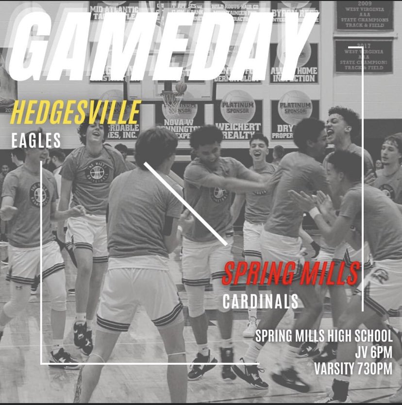 HedgesvilleMBB's tweet photo. IT’S GAMEDAY! 🦅🏀 https://t.co/4HUMgpyepf