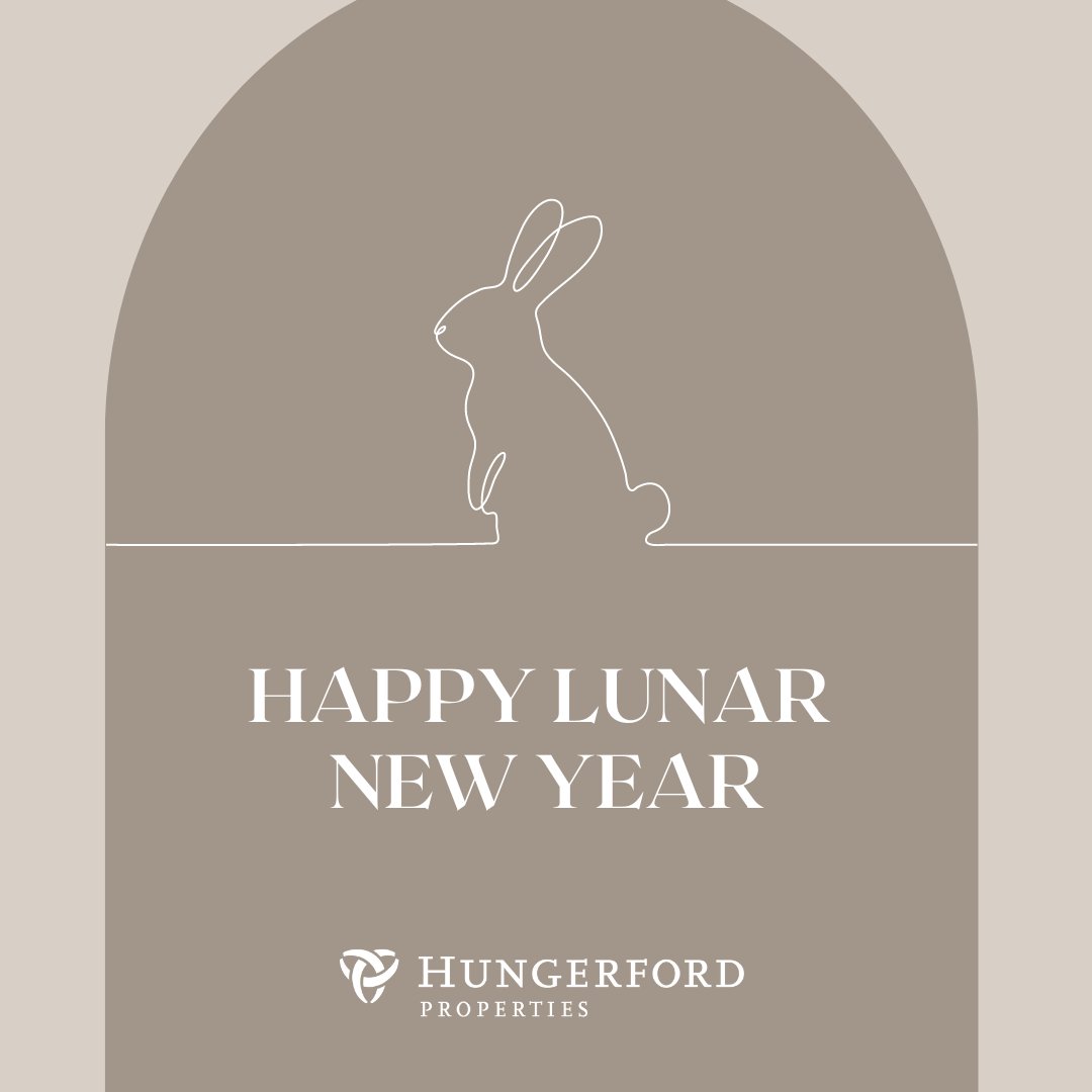 Lunar New Year 2023 welcomes the year of the rabbit. The rabbit is the luckiest of all the twelve animals in the lunar calendar, symbolizing longevity, prosperity and peace. We wish all those celebrating a happy new year!

#HungerfordProperties
