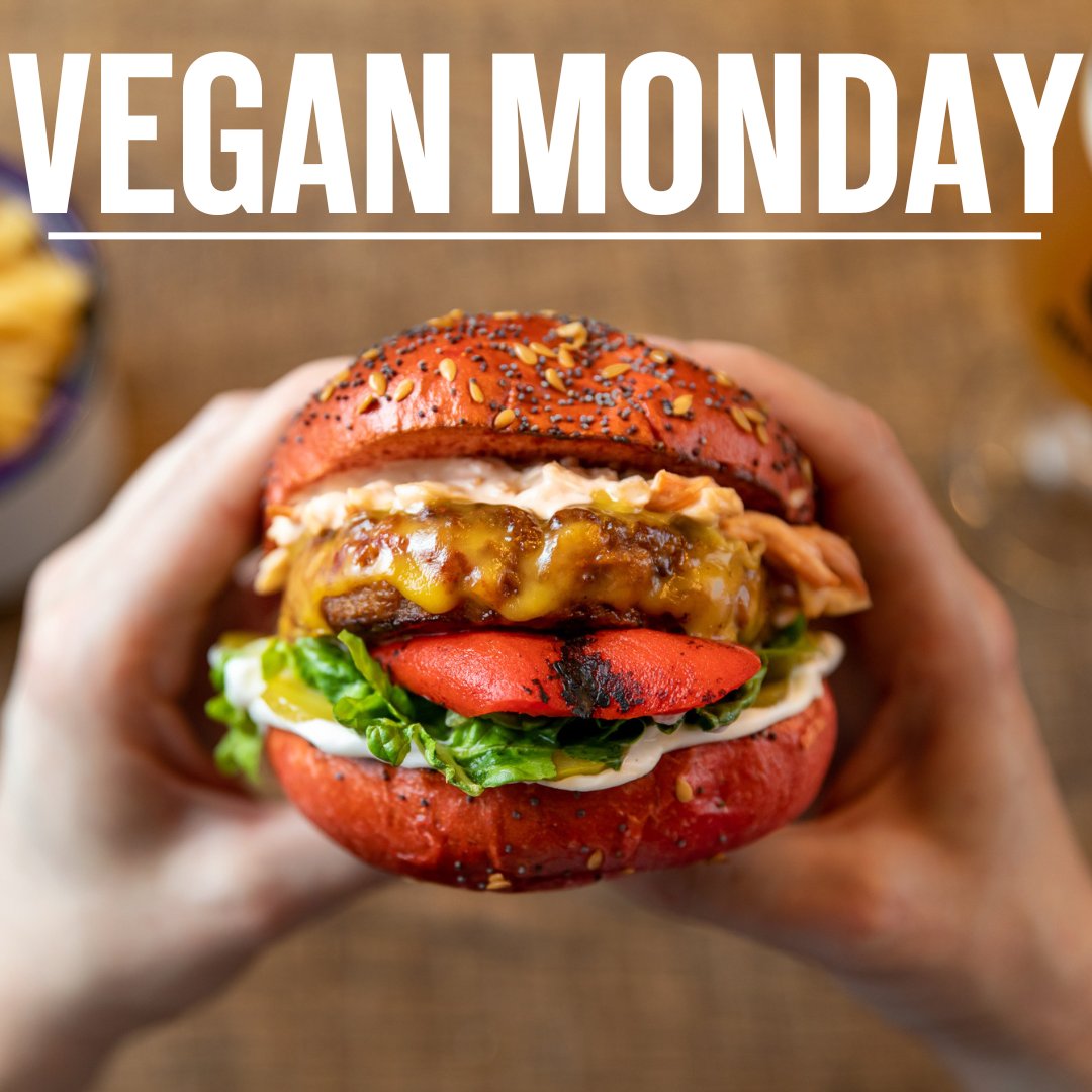 Brewdogbarhull's tweet photo. All day, every day Monday, 2-4-1 on all Vegan and Veggie mains!
No need to book!
#BrewDogHull #VeganMonday https://t.co/rVpCKP17fn