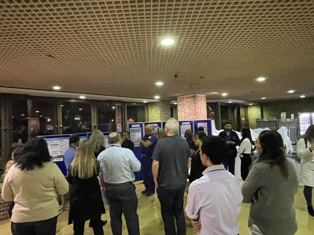 itsghreysnow's tweet photo. What a wonderful showcase of quality improvement projects and research studies yesterday at @BromptonHeart! So much potential, and learnings unveiled in the three-hour poster competition! Congratulations to all the winners, and to @AICU_RBH and @NurseRosieCJ❤️ https://t.co/2N5QvR2ytK
