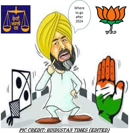 GaganAulakh07's tweet photo. People of #Punjab should teach a lesson to opportunist leaders like @MSBADAL, who just want to enjoy the power and switch accordingly..........#EmptyKeg https://t.co/vgAnLZUB50