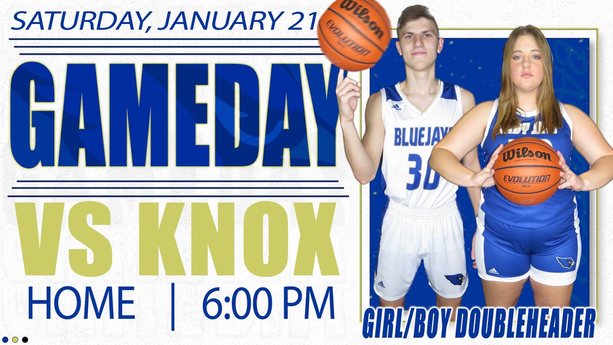 𝙄𝙏'𝙎 𝙏𝙃𝘼𝙏 𝙏𝙄𝙈𝙀 ! 🕥

The cross county rival kicks off this morning with both JV teams at Knox starting with the girls at 11 AM CST and boys to follow

Both Varsity teams will compete tonight at The Nest with the Lady Jays tipping off at 6 PM and the boys following!🏀