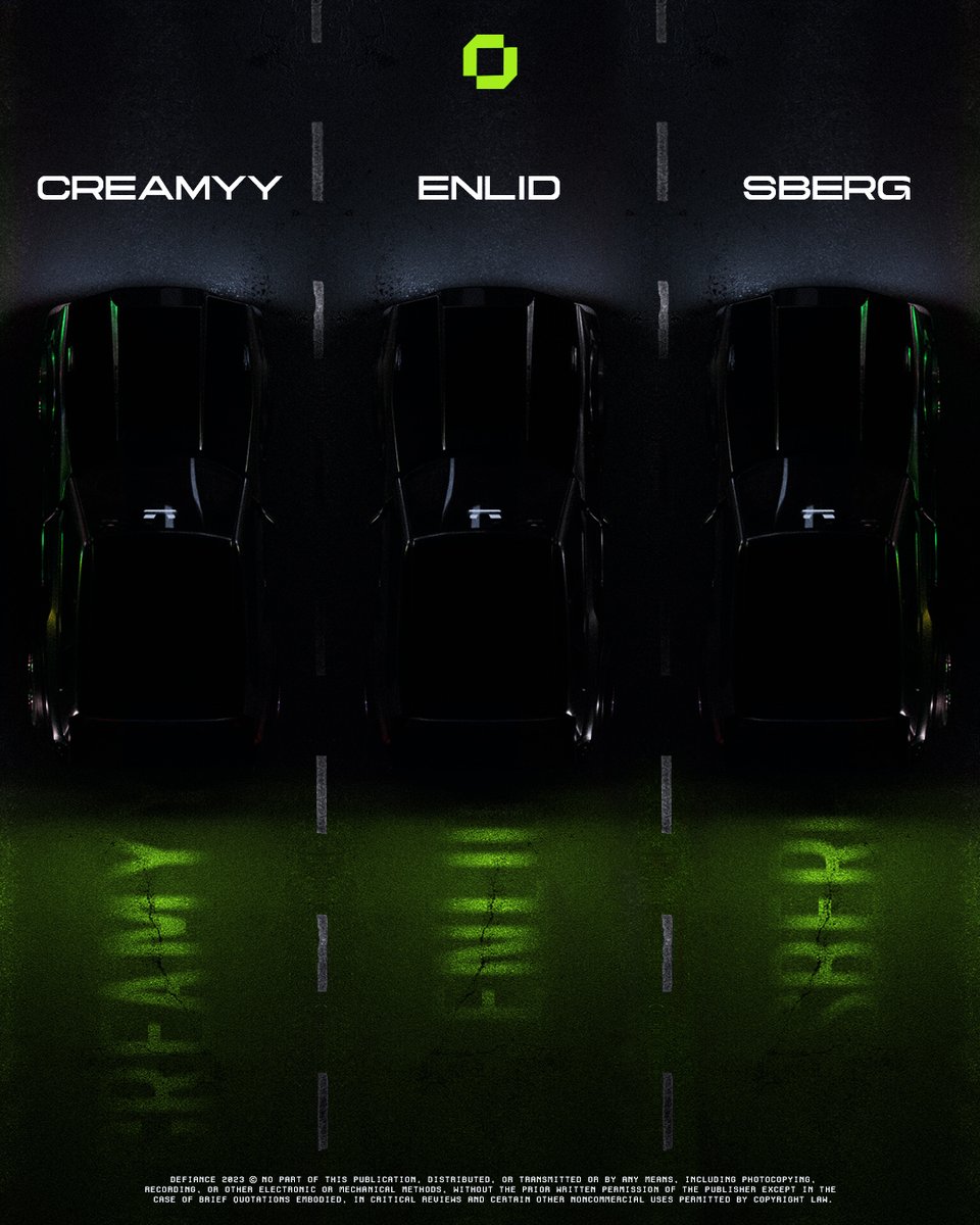 Welcoming DEFIANCE Rocket League roster
Competing in RLCS 2023 and Telialigaen

🇩🇰 <a href="/crreamyy/">creamyy</a>
🇳🇴 <a href="/Enlid_rl/">Enlid</a>
🇳🇴 <a href="/SbergRL/">Sberg</a>