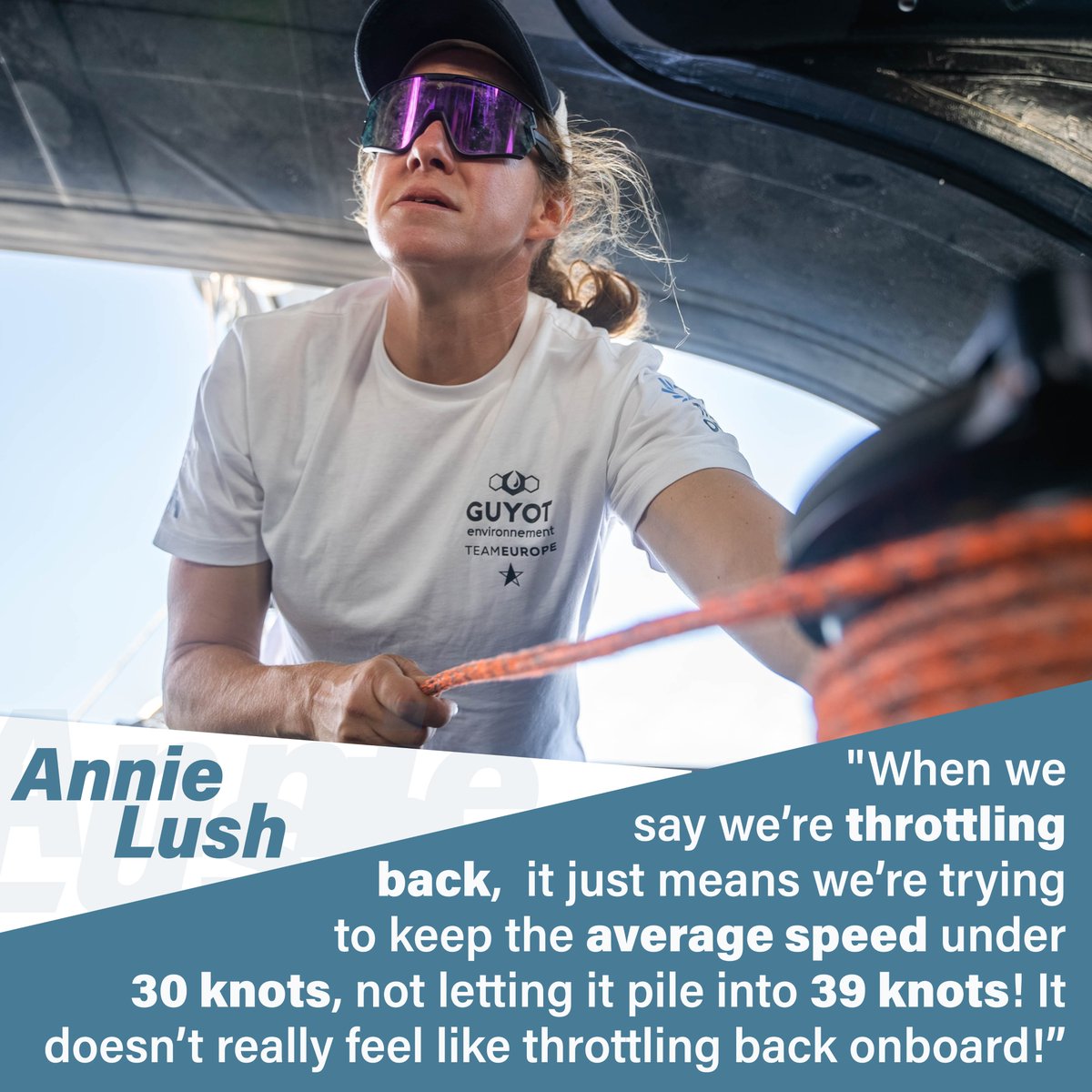 Shirley Robertson (@shirleysail) on Twitter photo As I write this Annie Lush is sending it south at crazy speeds on Leg 1 of <a href="/theoceanrace/">The Ocean Race</a> -her 3rd edition, on foiling IMOCA @guyotenvironnement - 2 days before she left we chatted all things foiling offshore - available on all good podcast platforms…!! Give it a listen As I write this Annie Lush is sending it south at crazy speeds on Leg 1 of <a href="/theoceanrace/">The Ocean Race</a> -her 3rd edition, on foiling IMOCA @guyotenvironnement - 2 days before she left we chatted all things foiling offshore - available on all good podcast platforms…!! Give it a listen
