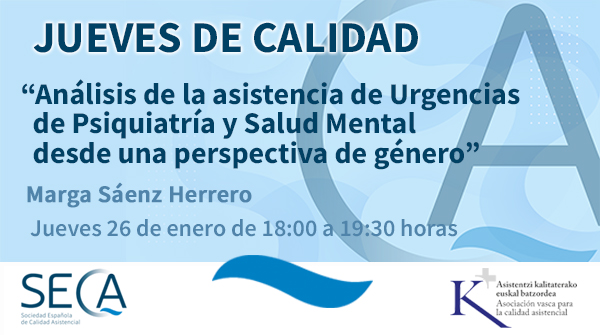 ✍️ Toma nota y reserva el hueco en tu agenda:
"𝘼𝙨𝙞𝙨𝙩𝙚𝙣𝙘𝙞𝙖 𝙖 #𝙪𝙧𝙜𝙚𝙣𝙘𝙞𝙖𝙨 𝙙𝙚 #𝙥𝙨𝙞𝙦𝙪𝙞𝙖𝙩𝙧𝙞́𝙖 𝙮 #𝙨𝙖𝙡𝙪𝙙𝙢𝙚𝙣𝙩𝙖𝙡 𝙙𝙚𝙨𝙙𝙚 𝙪𝙣 𝙚𝙣𝙛𝙤𝙦𝙪𝙚 𝙙𝙚 #𝙜𝙚́𝙣𝙚𝙧𝙤"
🗓️ 26 enero 💻online
Gratis para socios #SECAlidad 😉
➡️ bit.ly/JuevesDeCalida…