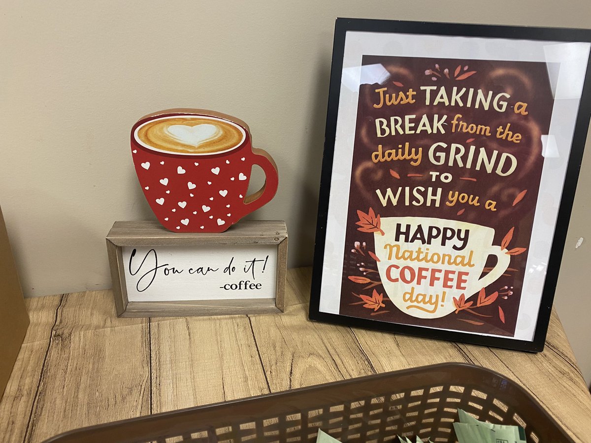 Kristen Jones (@kristenjones47) on Twitter photo Truly enjoy celebrating the Charles Elementary School staff and how hard they work each week! It’s National “coffee break “day so we brought in different coffee cakes and Starbucks coffee.<a href="/steve_jones52/">Steve Jones</a> @allin4RCSkids Truly enjoy celebrating the Charles Elementary School staff and how hard they work each week! It’s National “coffee break “day so we brought in different coffee cakes and Starbucks coffee.<a href="/steve_jones52/">Steve Jones</a> @allin4RCSkids