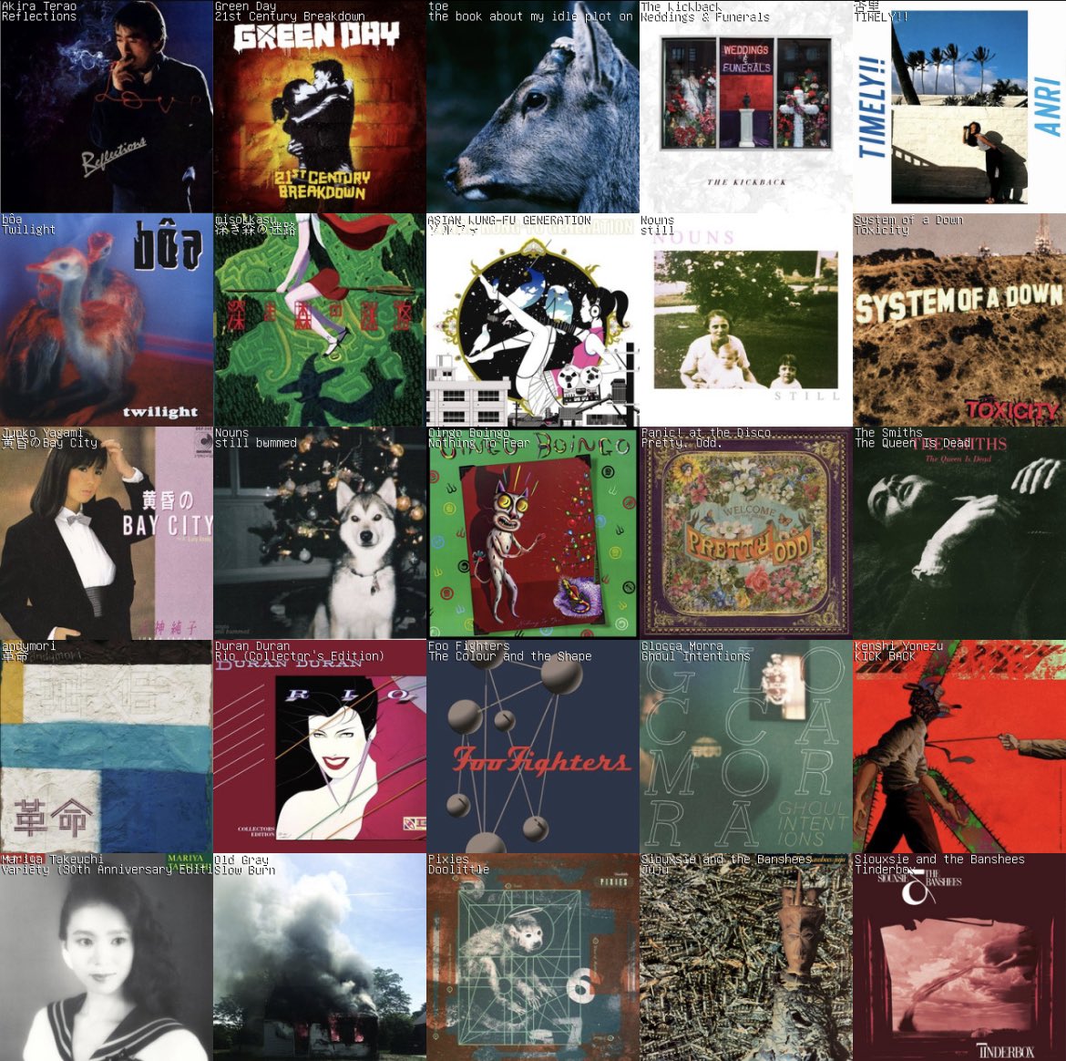 i listen to east jesus nowhere TWO times and this is what i get