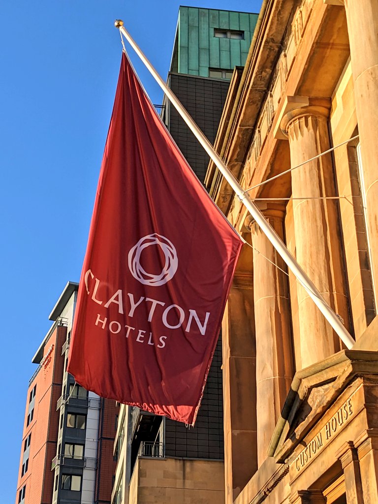 AlanBusby9's tweet photo. Been one of those out and about sort of days, which I love. Can't believe it's 4pm already!!
Great to catch up with the team @ClaytonHotels #Glasgow to discuss our upcoming @Glasgow_Chamber AGM Dinner. Looking forward to working with them. #ConnectforGrowth #ClickOnClayton https://t.co/WCJrTsbH3d
