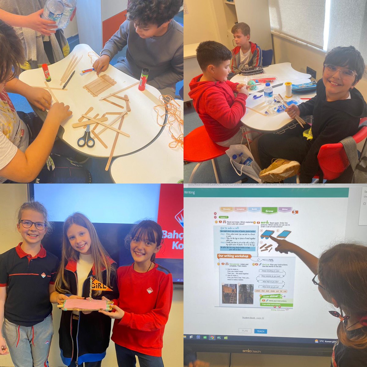 bk_alanya's tweet photo. This week our grade 4 students designined and made their own rafts. At the end of the week they tested whether they would sink or float ⛵️🛟
@DenizKCoskun @serdalasl @tuna_cinar @bkmatthewbenton https://t.co/6qk0ltByF9