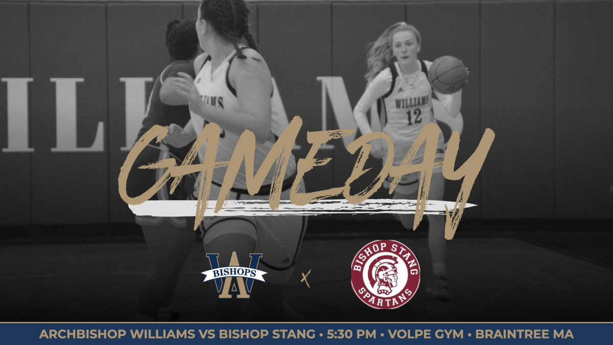 🏀GIRLS BASKETBALL: The Bishops host @bishopstangAD tonight varsity only at 5:30pm! #gobishops #rollbills