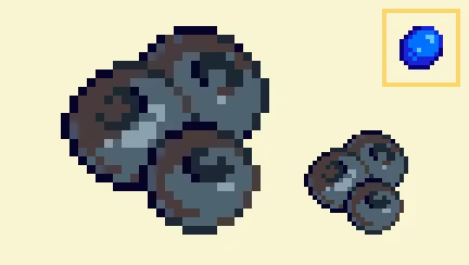 send bluebs#pixelart #ドット絵 