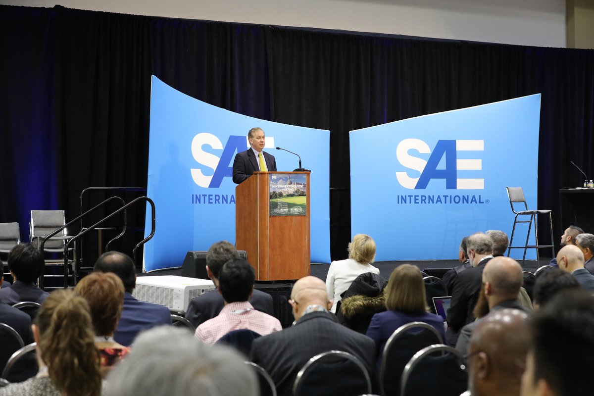 SAEIntl's tweet photo. The 2023 Government/Industry Meeting was full of conversations critical to the future of the #mobility industry! Thank you to everyone who attended & special thank you to all of our speakers. See you next year, Jan. 17-19 in Washington, D.C.! #GIM23 https://t.co/7L7gvONBV1