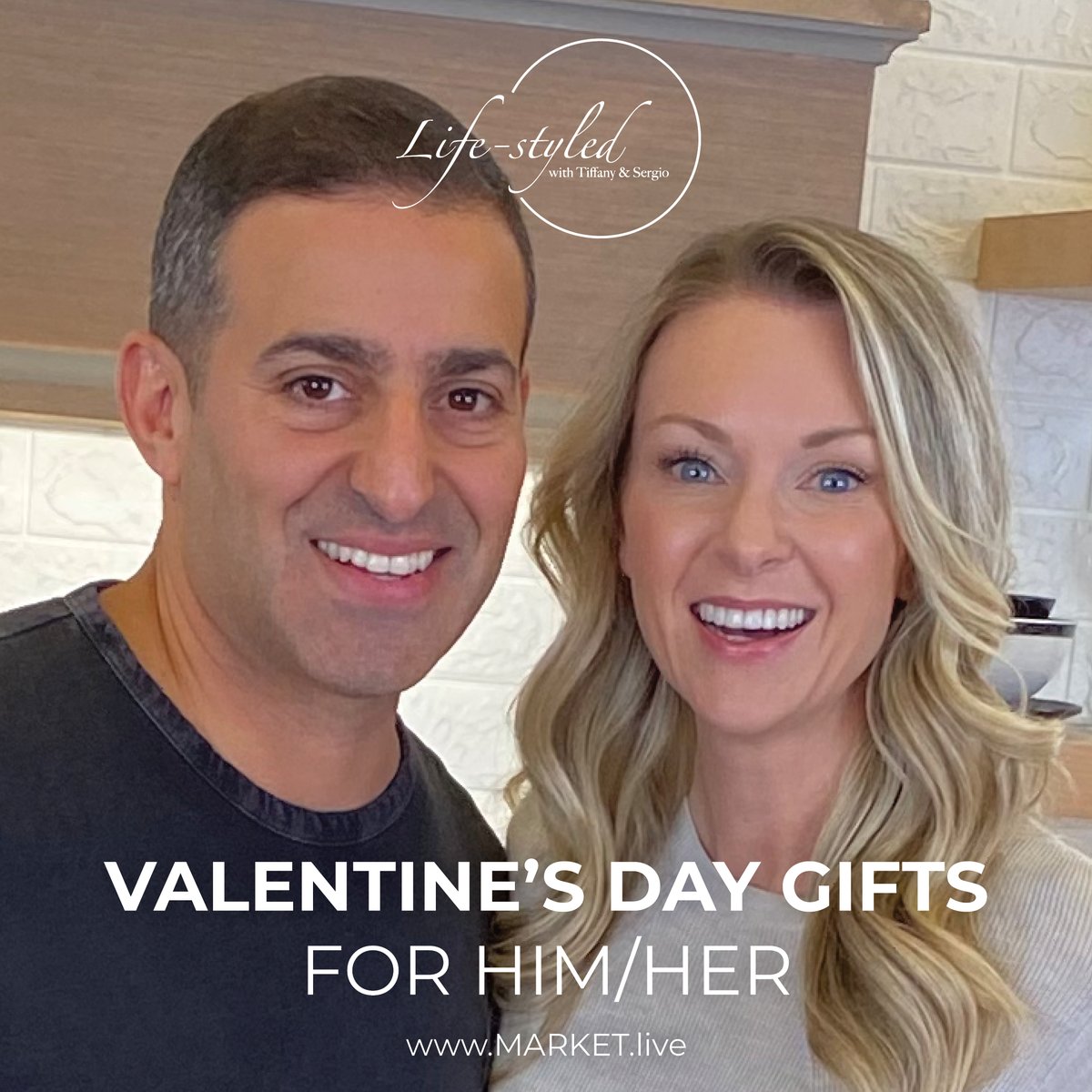 If you're having trouble choosing the perfect #Valentine's Day gift on your own, never fear! Check out Life-styled on #MARKET today at 4 PM ET. Hang out with Tiffany and Sergio, ask them questions, and shop for #gifts!

See you there! ow.ly/ORwS50MuleI