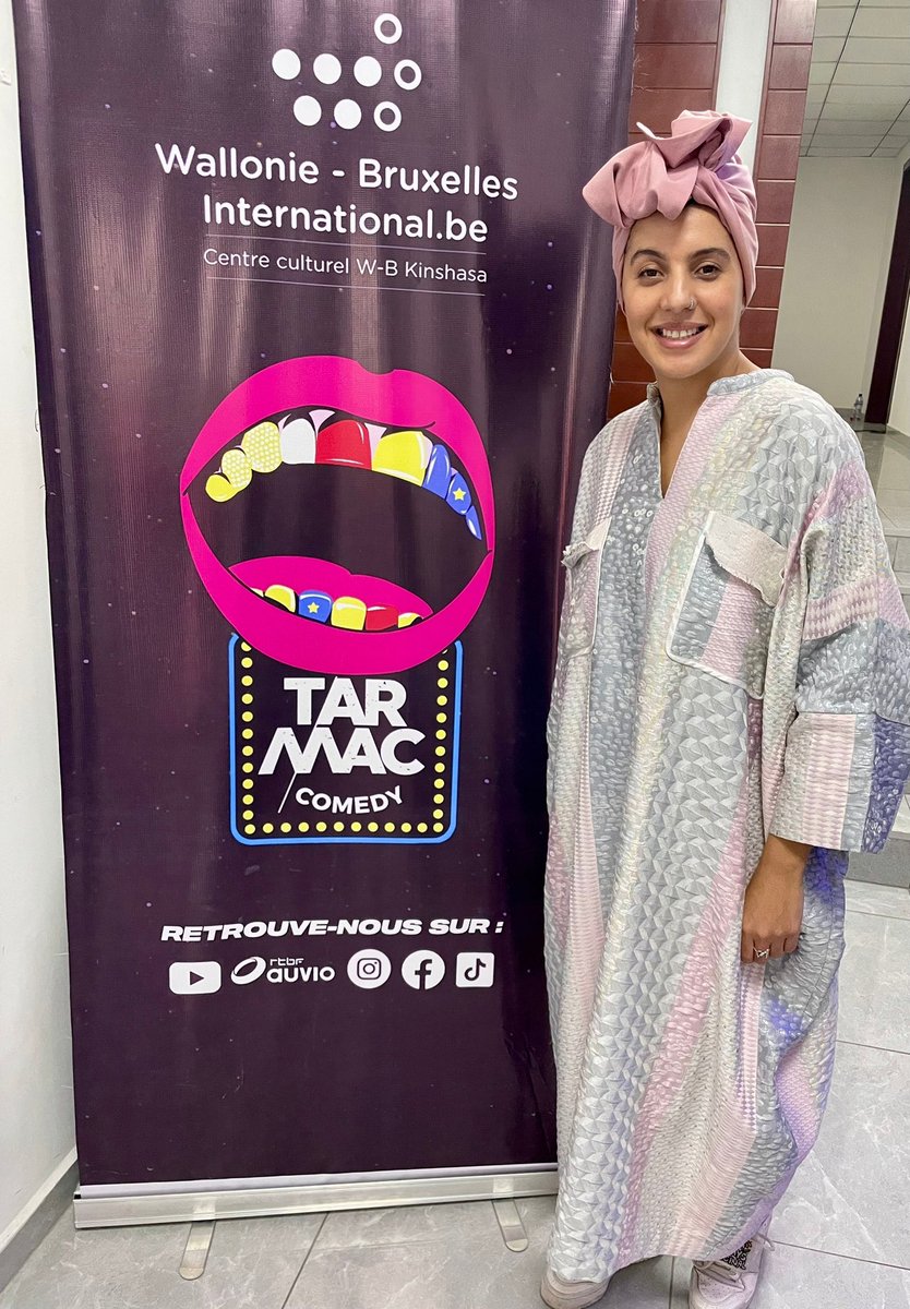 WBI_tweet's tweet photo. 📣Derniers préparatifs pour le #TARMAC Comedy au CWB de Kinshasa🌍
🎤17 artistes de la FWB, de la République Démocratique du Congo, du Congo Brazzaville, du Cameroun de Côte d’Ivoire et de France se rencontrent pour une soirée stand-up😄
Un projet soutenu par @WBI_tweet https://t.co/wlmnPbPhAu