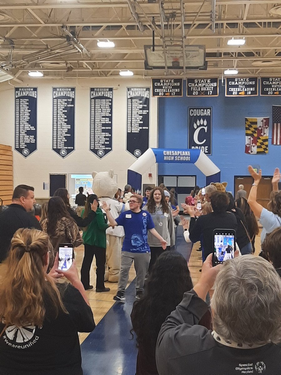 AACPS (@aacountyschools) on Twitter photo Off to an #AACPSAwesome start today at <a href="/IMChesapeakeHS/">Chesapeake High School</a> for the Unified PE and Dance Showcase! #Kindness #Acceptance #Inclusion #AACPSAwesome Off to an #AACPSAwesome start today at <a href="/IMChesapeakeHS/">Chesapeake High School</a> for the Unified PE and Dance Showcase! #Kindness #Acceptance #Inclusion #AACPSAwesome