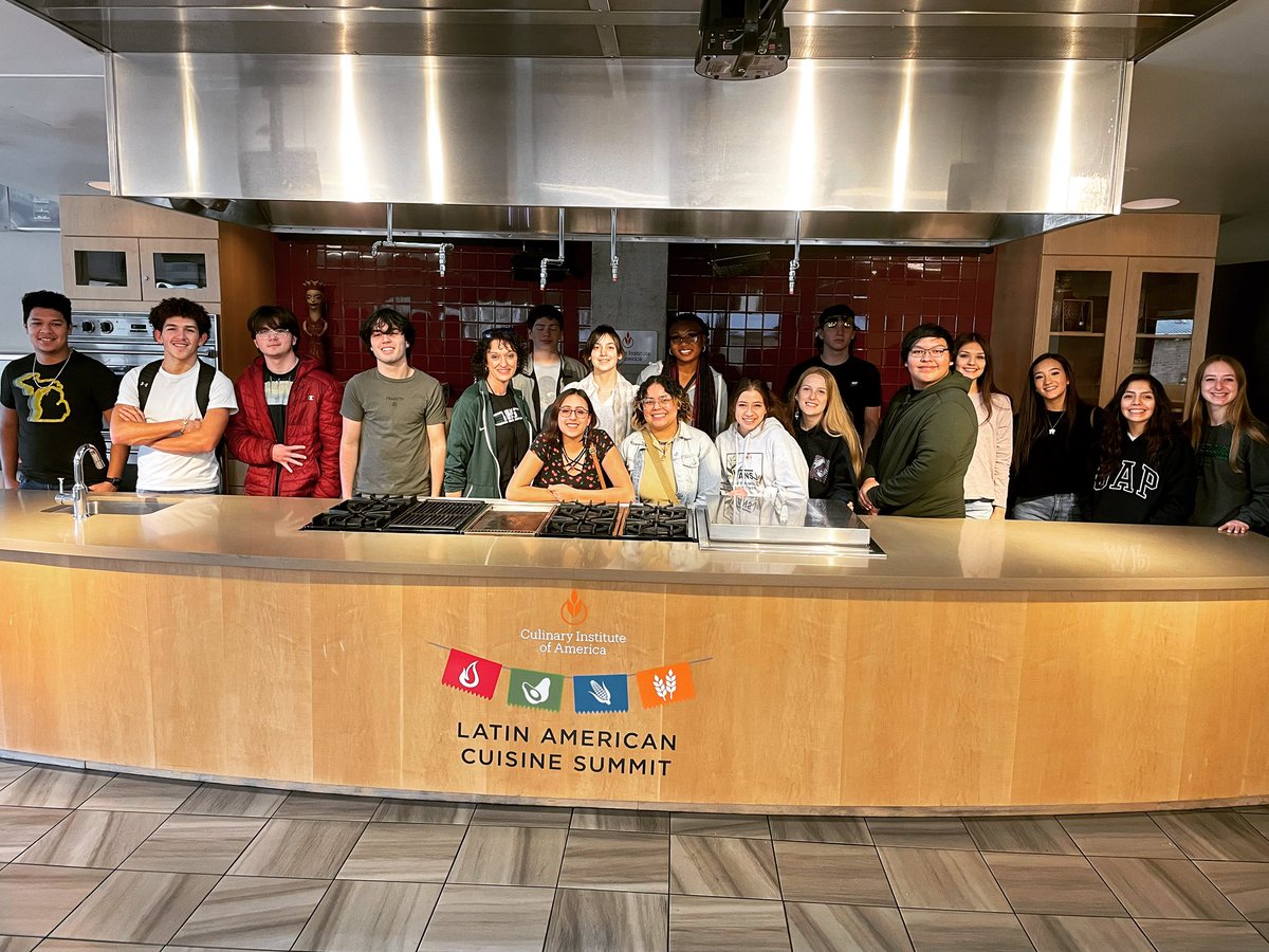 Marion HS Culinary Arts students visit The Culinary Institute of America! #marionisdtopdog
