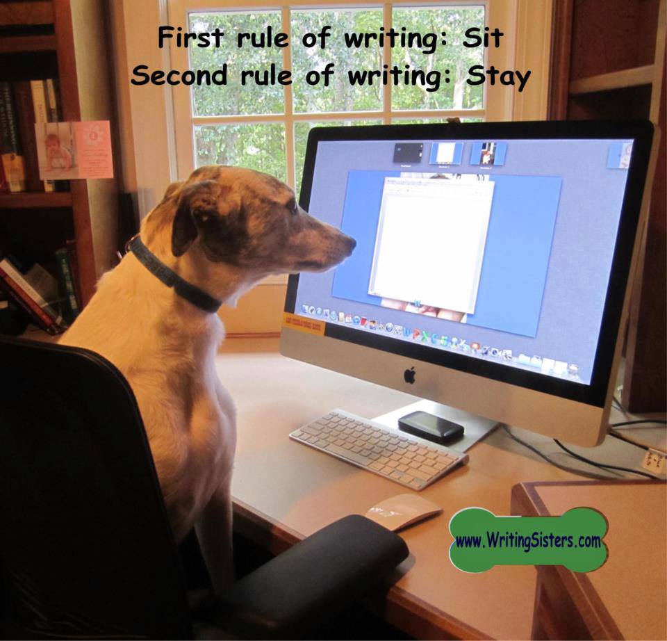 #AuthorsOfTwitter  #writing #amwriting #writetips
Now, write like a dog!