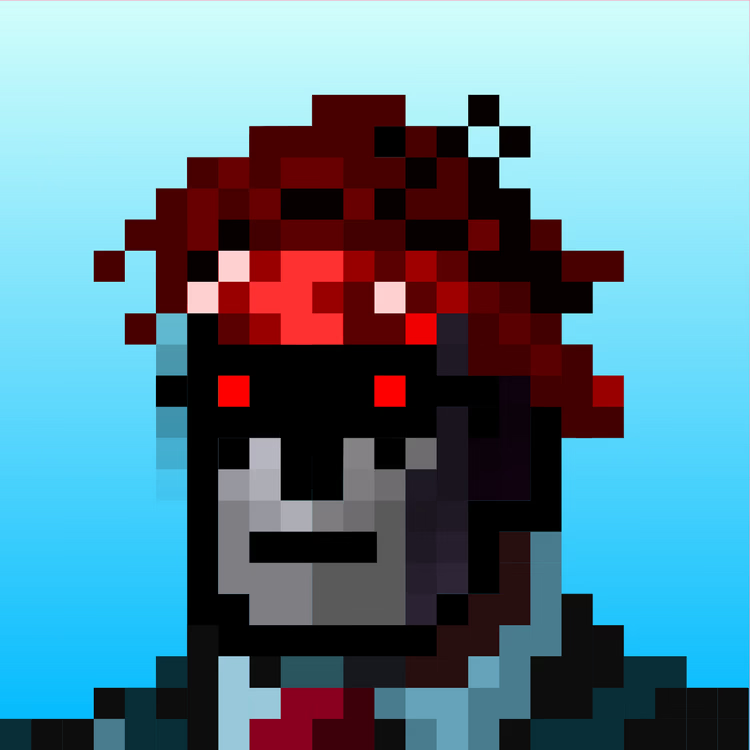 HuntcrusherNFT's tweet photo. Check out this collection on👉🏻👉🏻 https://t.co/KpFfcpXCJT
Name : StriderPunks 
Floor price : 0.001 ETH   
🤟🤟🤟🤟❤️❤️❤️❤️❤️❤️🤟🤟🤟🤟🤟🤟🤟🤟
#opensea #doodle #Illustration 
#Drawing #NFTCommunity #NFT #NFTs #nftart
#nftcollectors #nftcollector 
#AI #crypto #nftartist #OpenSeaNFT https://t.co/u6iXiNpa6f
