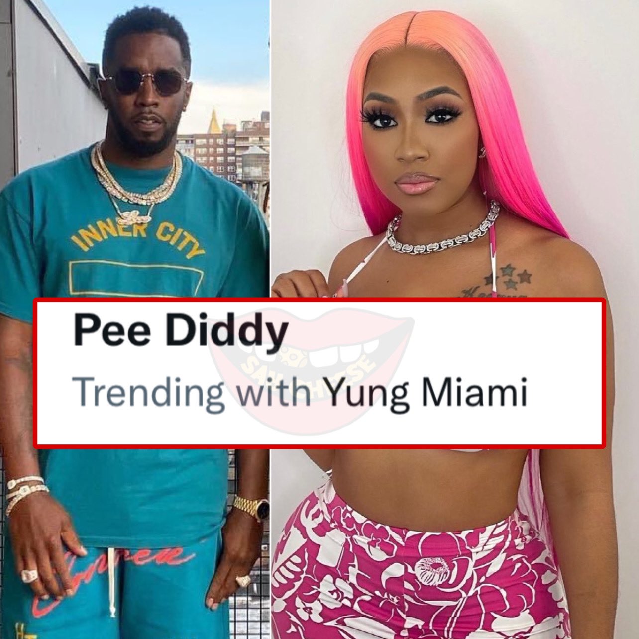 Say Cheese 👄🧀 On Twitter Pee Diddy Trends After Yung Miami Admits 