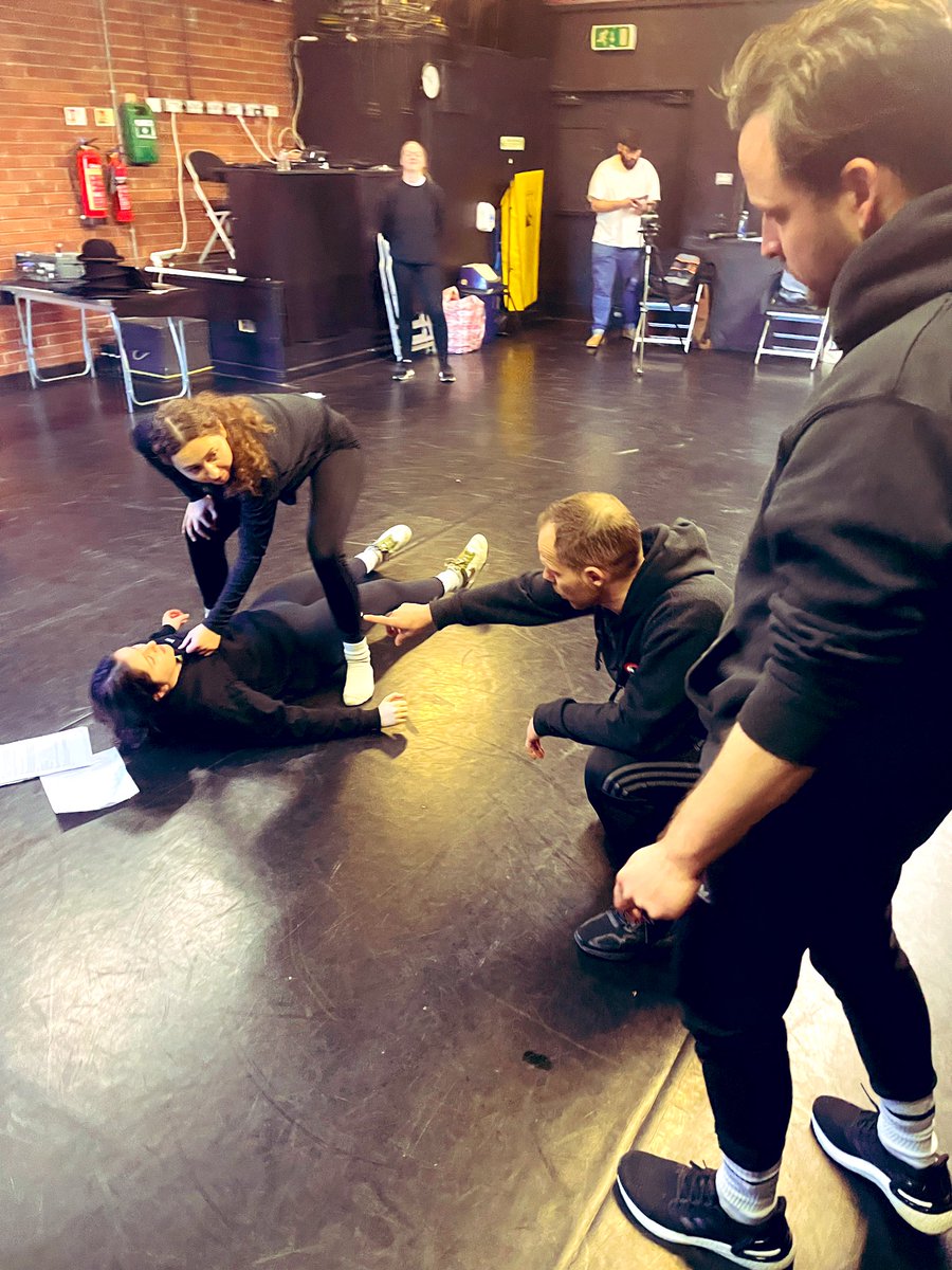 Our thanks to <a href="/OldhamColiseum/">Oldham Coliseum</a> for hosting our R&amp;D this week. Great to be back in the room with <a href="/kenanalifd/">Kenan Ali</a> <a href="/AdamCryne/">Adam Cryne</a> <a href="/LewisAFernandez/">Lewis Fernandez</a>. The resulting work will go towards supporting our next ACE bid.