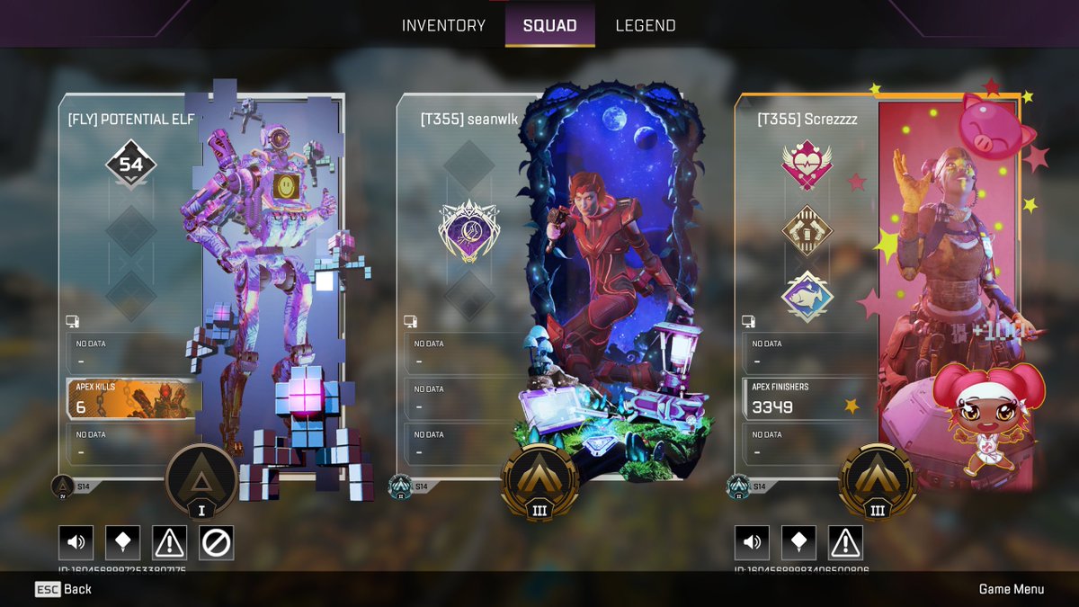 seanwlk's tweet photo. @PlayApex
 nice matchmaking, very enjoyable game you have. Playing with rookies VS Preds and as gold finding preds. Thank god you thought of a "fair" gameplay for everyone. Pubs are even worst than ranked now. GG https://t.co/8FtjzsOAFa