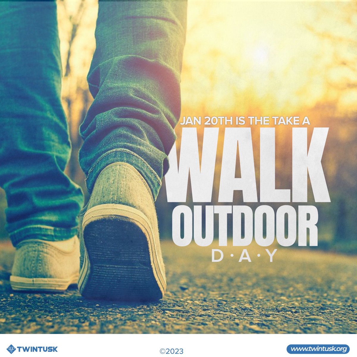 TwintuskLLC's tweet photo. Today, don’t forget to enjoy some sunshine, get some exercise and breathe some fresh air. You deserve it!
.
.
.
january #january20 #walk #outdoors #walkoutdoors #walkoutside #marketingdigital #breathwork #breathe #inhale #exhale #exercise #fitness #socialmedia #graphicdesign https://t.co/f7wIQFV1mX
