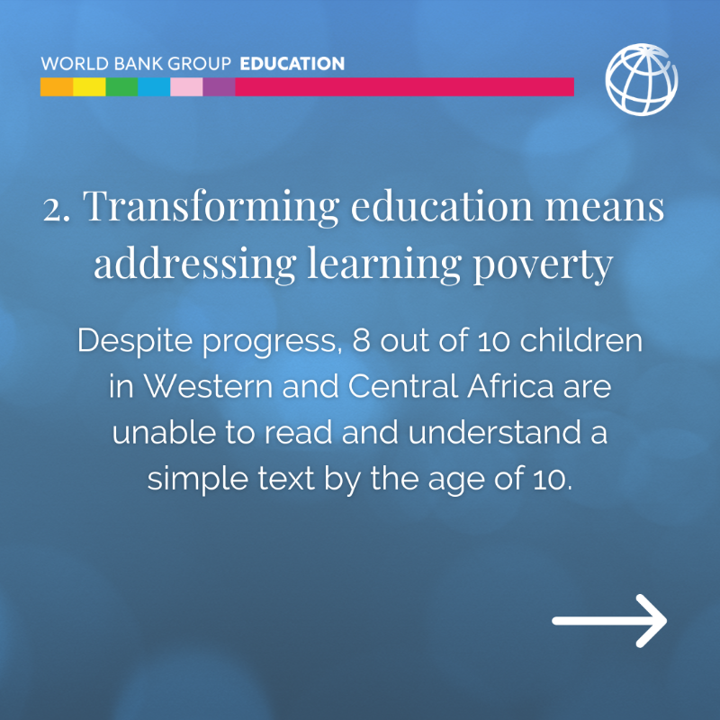 GPforEducation's tweet photo. #EducationDay is about taking action to #EndLearningPoverty.

Don't know where to start?

@WorldBankAfrica has 7 lessons from Western and Central Africa that can help.

#AfricaACTs on #SDG4