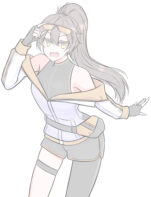 線画疲れた…。 