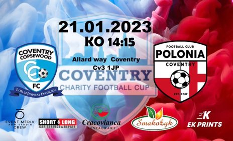 2nd team at home tomorrow in the Coventry Charity Cup  again <a href="/Poloniacoventry/">Polonia Coventry FC</a> kick off 2-15. Come and cheer the lads on