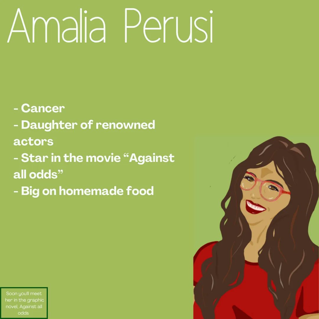 I'm thrilled to share the names of the main characters of my upcoming (sapphic) graphic novel “Against all odds”!! ♥️

Media link: instagram.com/p/CnnNwXkOWxO/…