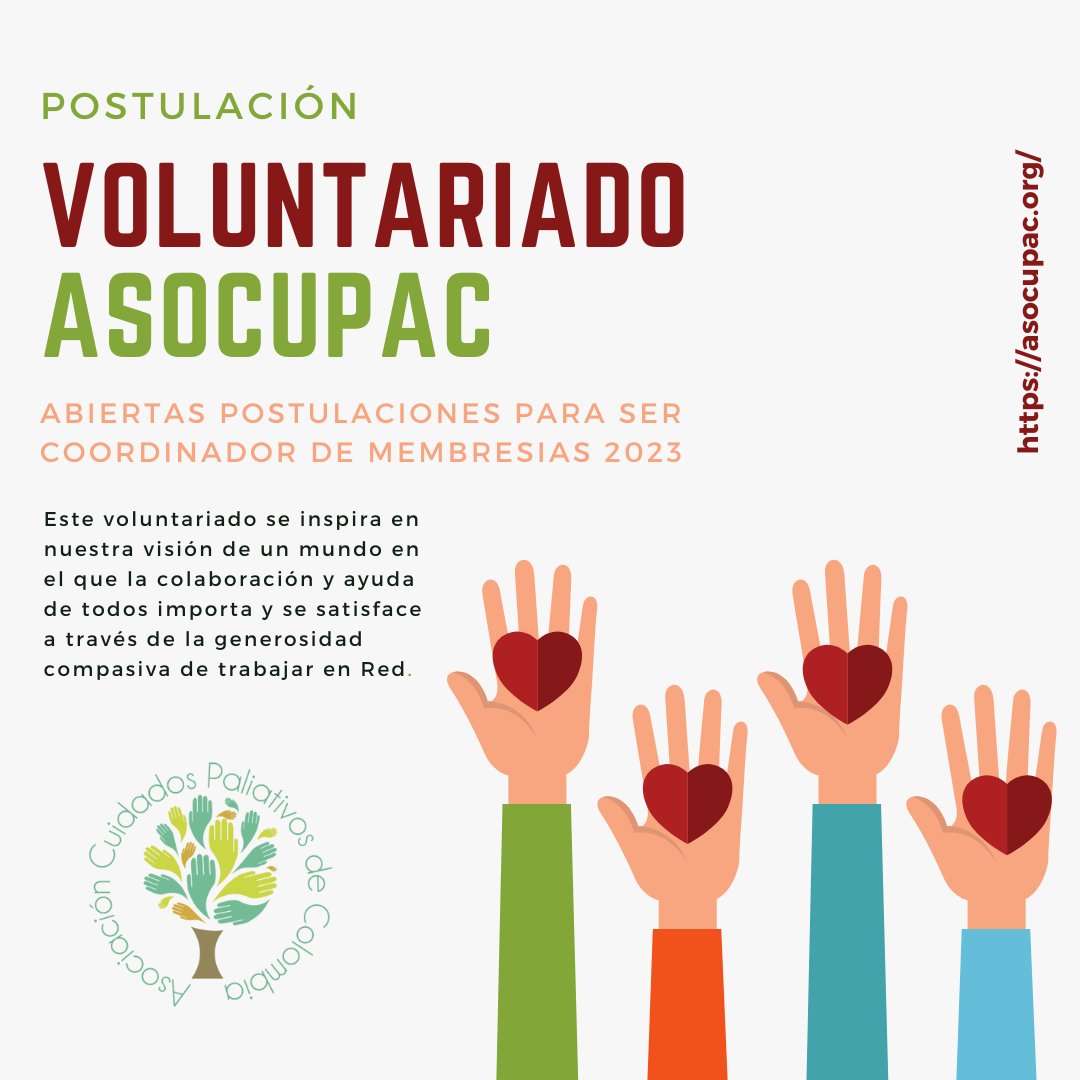 🟢Para más información consultar:
asocupac.org/2023/01/20/coo…
🔺Antes de llenar el formulario certifique que cumple con las condiciones mínimas y la disposición para el apoyo al programa de membresias.