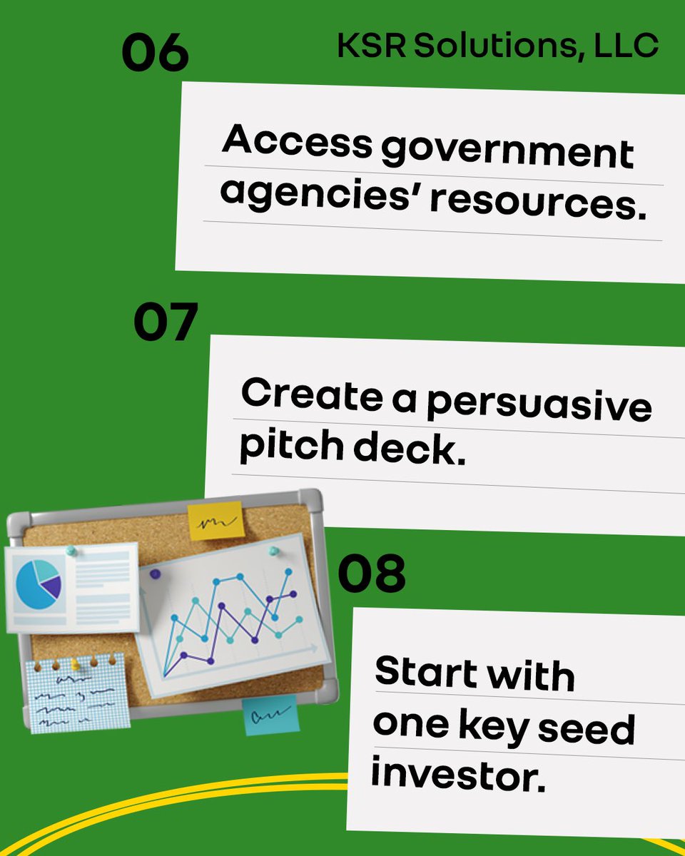 KSRsolutionsllc's tweet photo. Finding funding is typically one of the most challenging parts of starting a new business. But it can get easier when you know the right boxes to check.

Pick a few tips here. https://t.co/RsRQZgWZLj