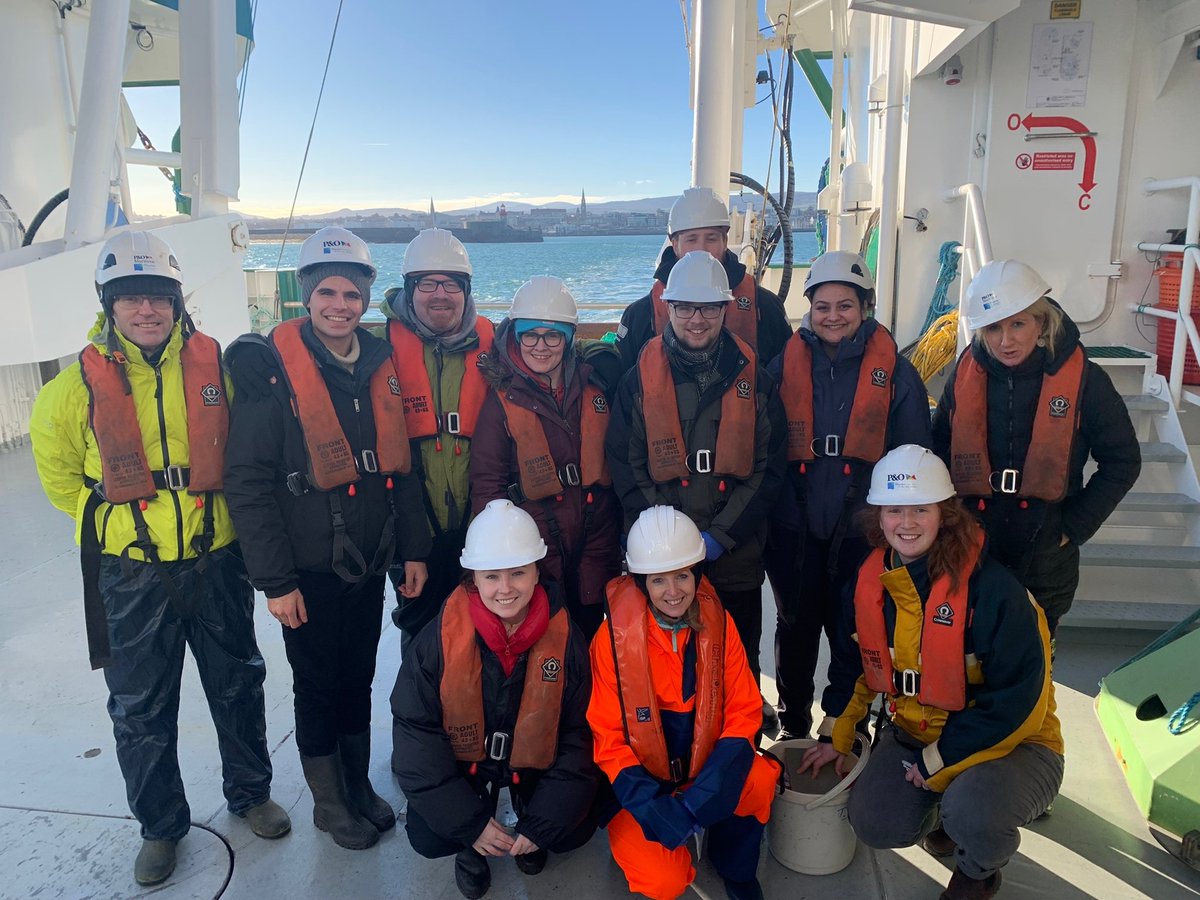 EJ_McGillicuddy's tweet photo. Great day on @MarineInst RV Tom Crean with @WeAreTUDublin staff and students from @TUDubChemBPharm @FSEH_TUDublin https://t.co/DECh9Ze6qH