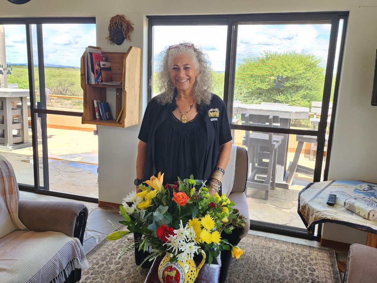 CCFCheetah's tweet image. #HappyBirthday to Dr. Laurie Marker! She's dedicated her life to saving the cheetah by founding CCF, built a world-class Field Centre in #Namibia (#Somaliland's new Centre is nearly finished) and built a network of supporters and partners around the world. Join us in celebrating!