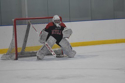 YorkIceArena's tweet photo. 🥅 Shoutout to our Girls 16u and 19u goalies Peyton Mehring and Bridget Bayles for leading the @AGHFederation with the most shutouts (10)! Way to go!!! #YorkDevils #hockeygoalies #shutouts https://t.co/ykwnnEUb2t