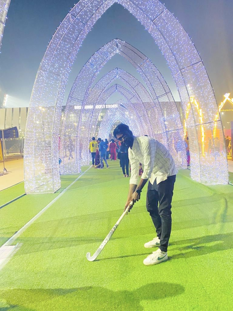 Debasish_John's tweet photo. Enjoyed a fantastic match of hockey at Birsa Munda Stadium, Electrifying atmosphere .
#HockeyHaiDilMera #HockeyWorldCup2023
#HockeyComesHome 
#OdishaForHockey https://t.co/joXzcsW6xl