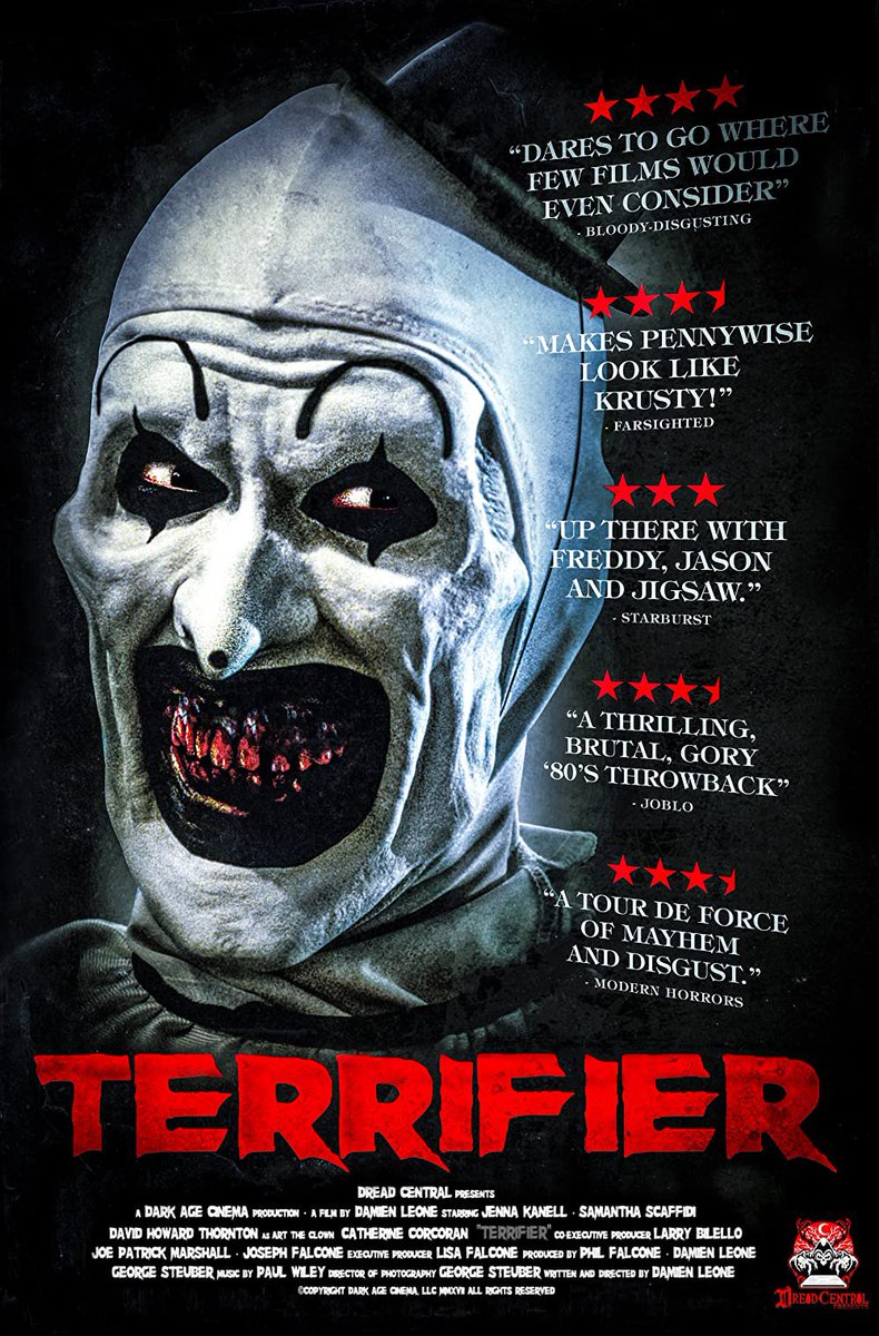 GorbHouse's tweet photo. GORB HOUSE RECOMMENDS #terrifier https://t.co/m0TnZTeS4x