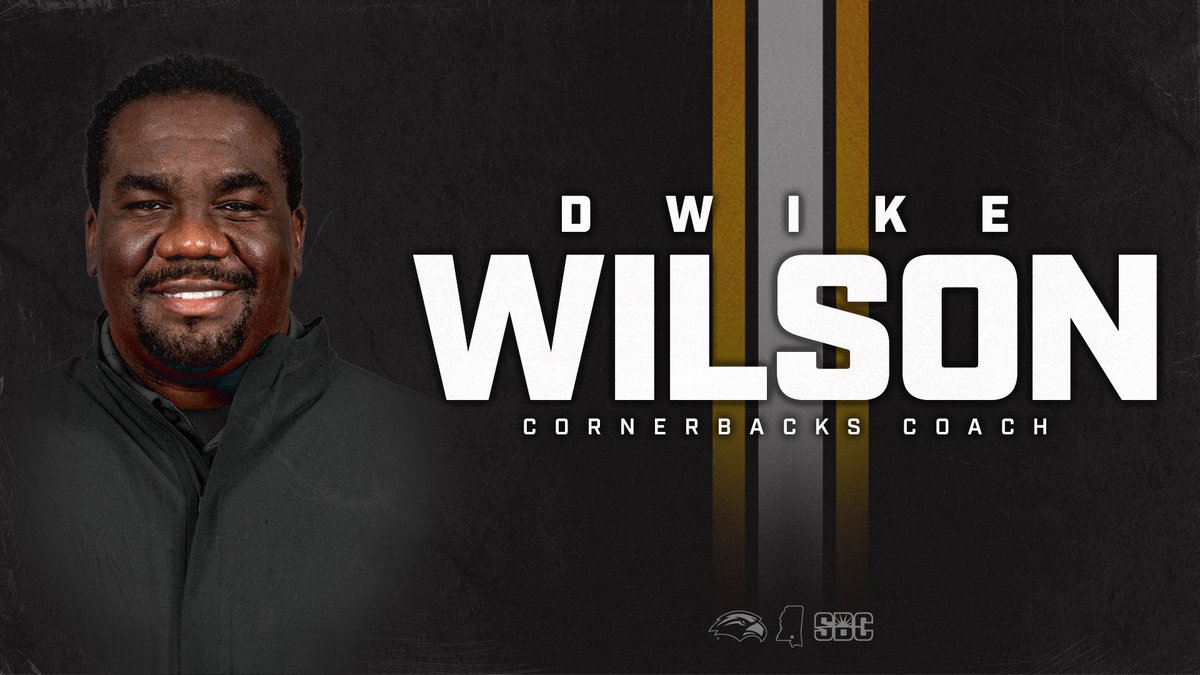 Welcome coach Dwike Wilson to the Golden Eagle football coaching family.

🔗 - smttt.info/3XoNLi8

#AIE | #SMTTT