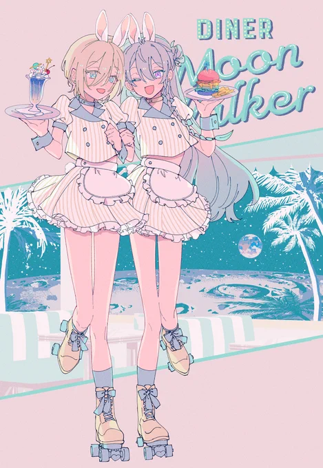 ダイナーうさちゃんにょた英渉 