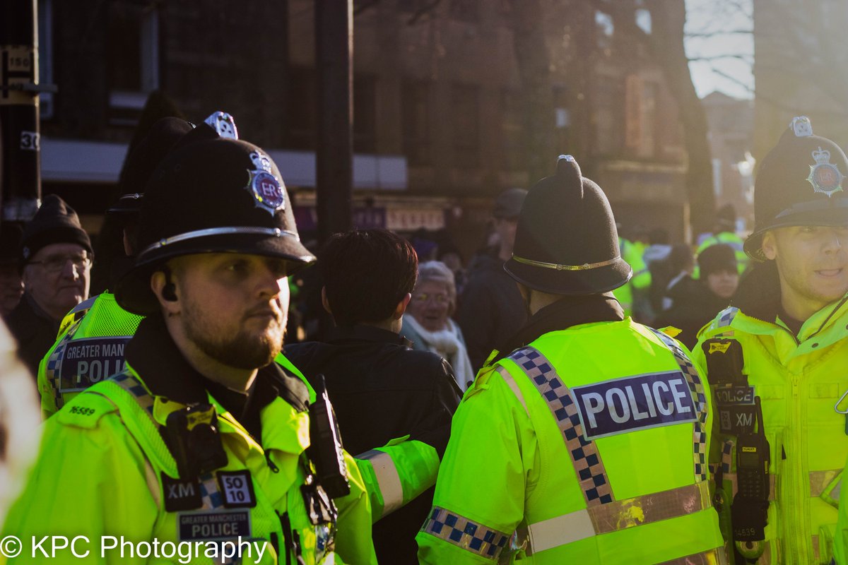 If you were this person so cruelly escorted from the king's visit today despite peacefully protesting in #bolton please get in touch so you can tell your story. #royal #king #royalvisitbolton #royalvisit