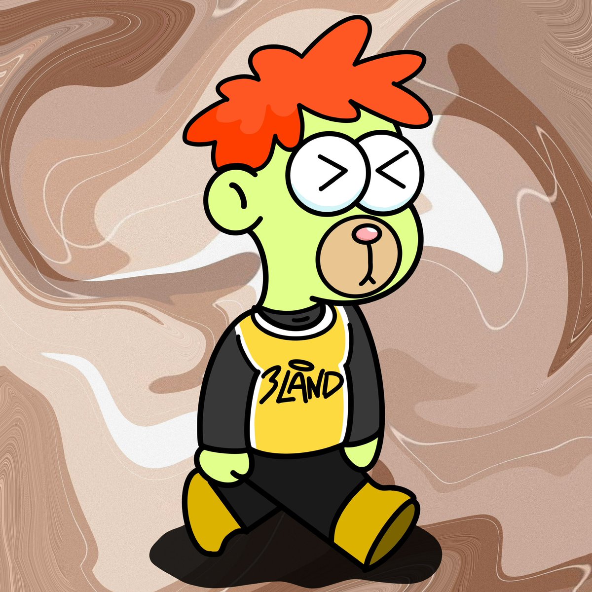 DingDaVinci's tweet image. Day 20 gm 🍫 @3LandersNFT Bear mouth chocolate

Owner @sunya119 #level100