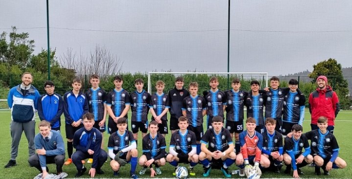 Congratulations to our U17 Boys Soccer Team who booked their place into the Munster final today! Goals from Rhys Kelly Noonan (2), Fionn O’Donovan, Fernando Garcia &amp; Carlos Sanchez sealed an emphatic 5-0 win! Well done to your coaches Mr O' Rourke &amp; Mr.Kavanagh! <a href="/faischools/">FAI Schools</a>
